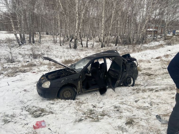 В Челябинской области водитель «Лады» погиб в столкновении с грузовиком