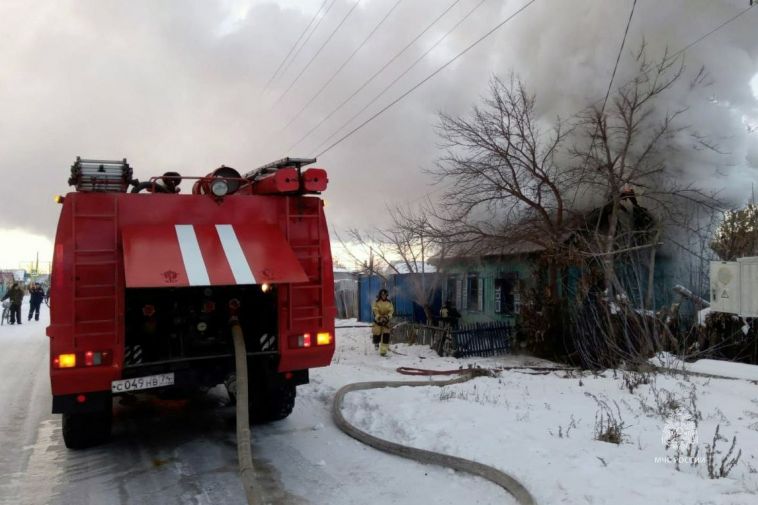 В Челябинской области в пожаре погиб мужчина