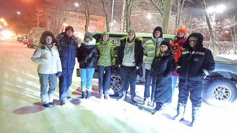 Магнитогорские волонтеры вышли на улицы города ночью