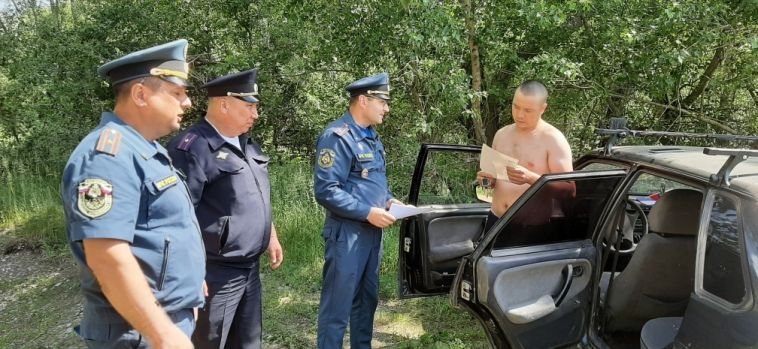 Под Магнитогорском прошел рейд вблизи водоемов