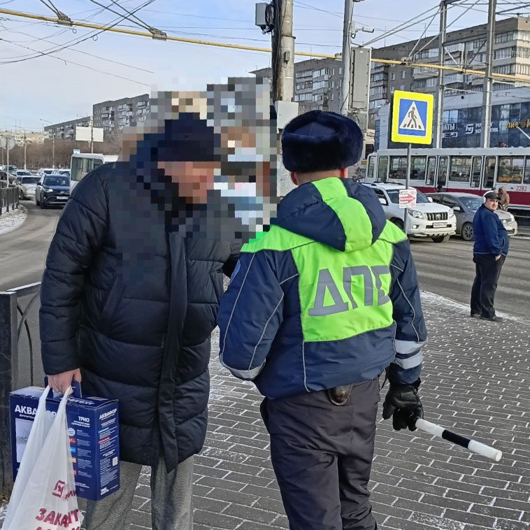 Сотрудники Госавтоинспекции провели профилактическое мероприятие «Пешеход»