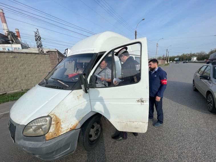 В Магнитогорске сотрудники Госавтоинспекции выявили факт управления автобусом с технической неисправностью