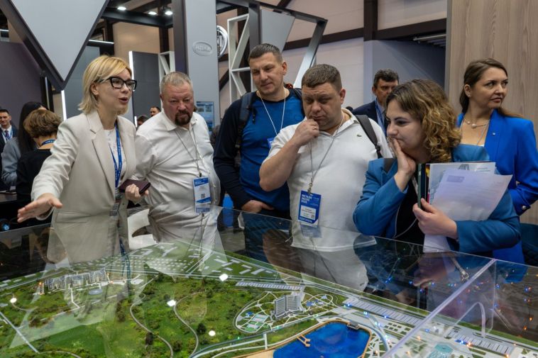Городской курорт «Притяжение» презентовали на площадке «Экспофорума» в Санкт-Петербурге