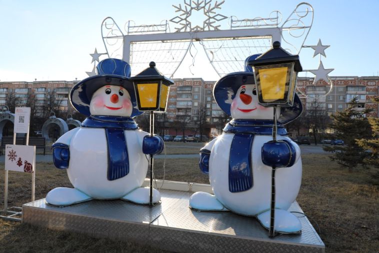 Магнитогорск готовится ко встрече Нового года