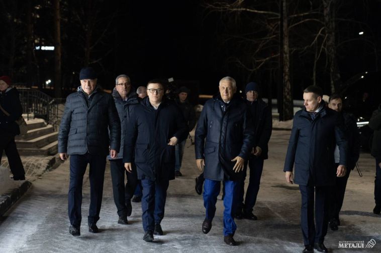 В канун Нового года губернатор Алексей Текслер побывал в Магнитогорске