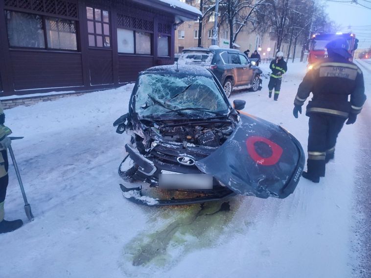 За 7 дней нового года в Магнитогорске зарегистрировано 99 ДТП