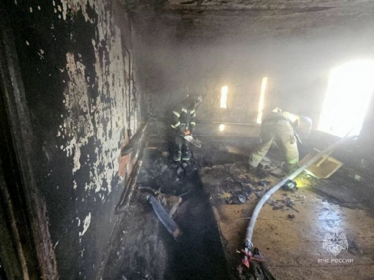 В Пласте пожар унёс жизнь человека