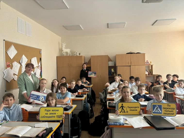 Сотрудники Госавтоинспекции провели профилактические беседы в школах