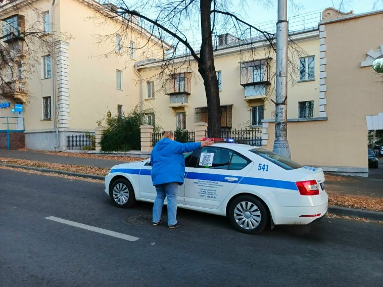 Сотрудники полиции задержали водителя такси, осуществлявшего движение по встречной полосе и создававшего угрозу лобового столкновения