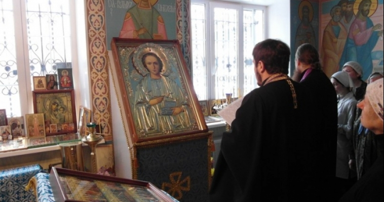 Икона святого Пантелеимона обрела постоянное место жительства