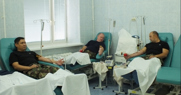 «Корпоративное донорство». Магнитогорские полицейские приняли участие в проекте