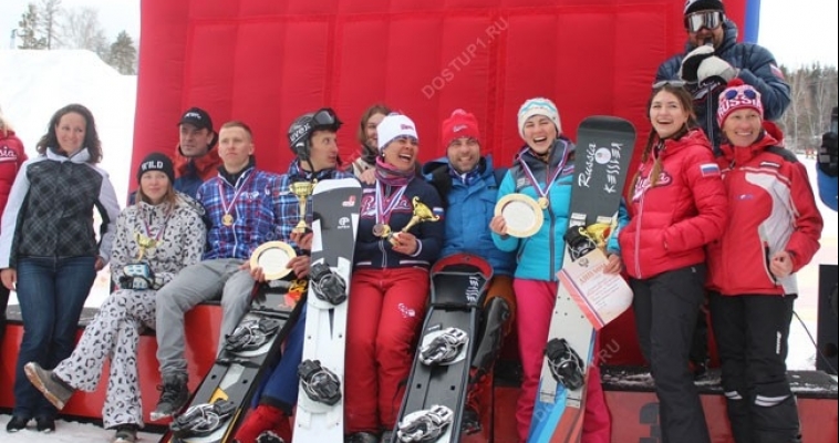 Магнитогорская сноубордистка завоевала 2 медали чемпионата России