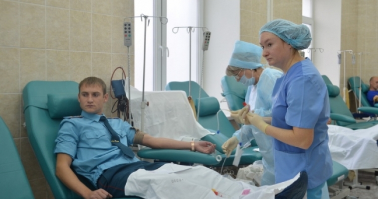 Огнеборцы Магнитогорска вновь стали донорами 