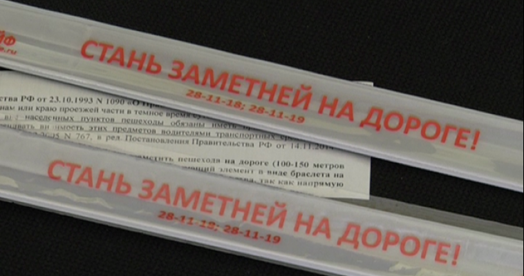 Госавтоинспекция – «за» световозвращающие элементы