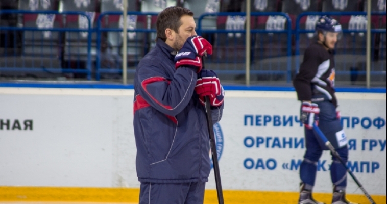 «Металлург» готовится к противостояниям с «Сибирью». Виктор Козлов и Ярослав Косов пообщались с журналистами