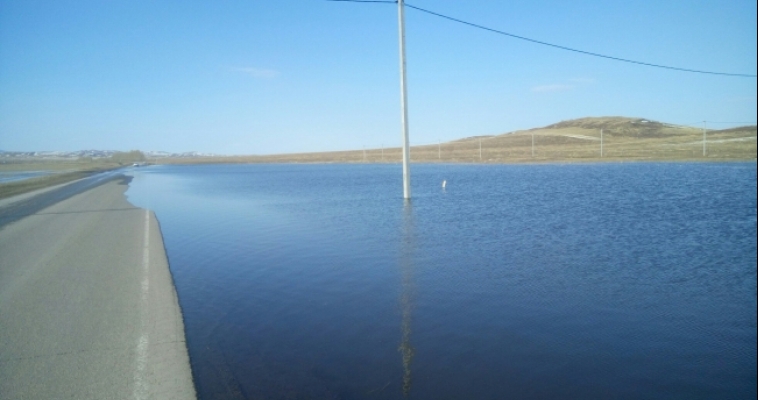 Дороги уходят под воду