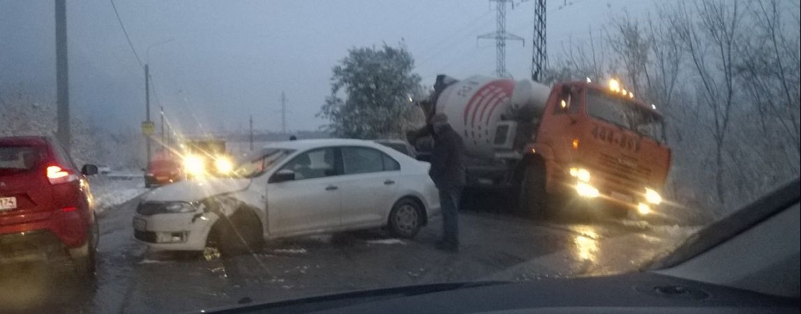 Октябрьский снегопад застал магнитогорцев врасплох