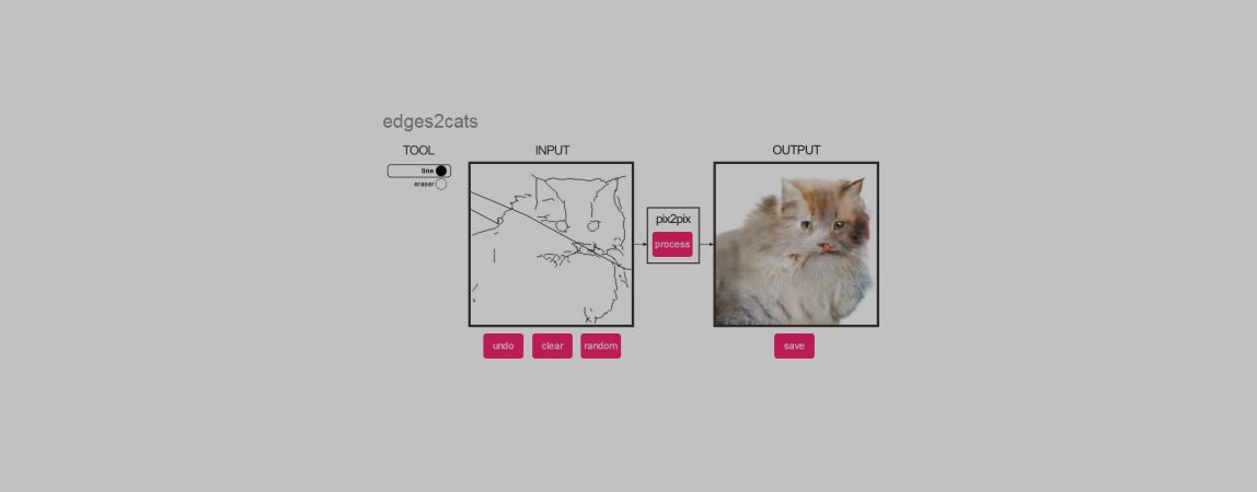Появился сайт, превращающий рисунки в котов-монстров