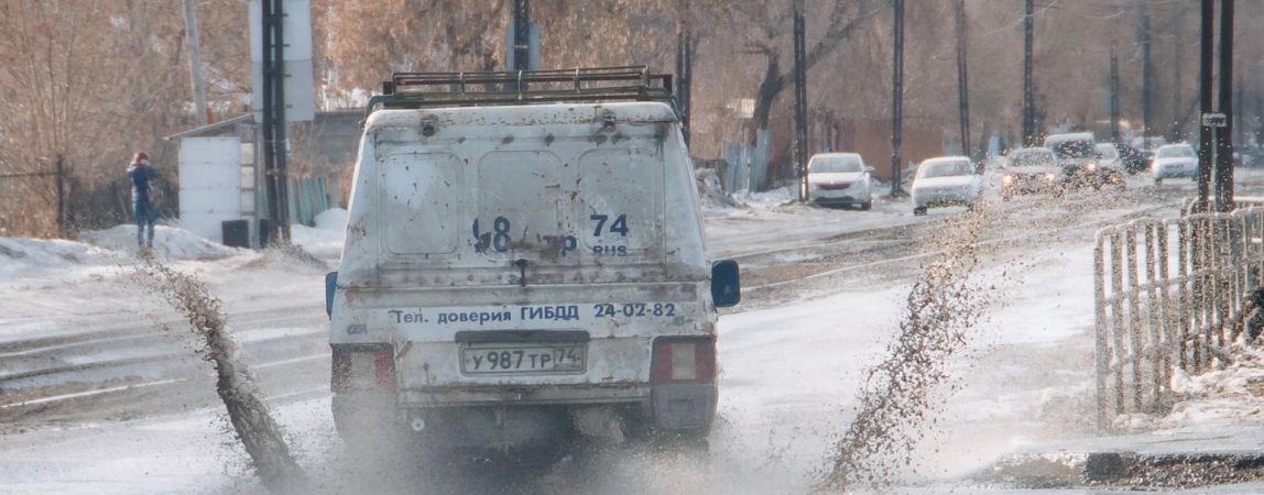 Колея стала причиной ДТП