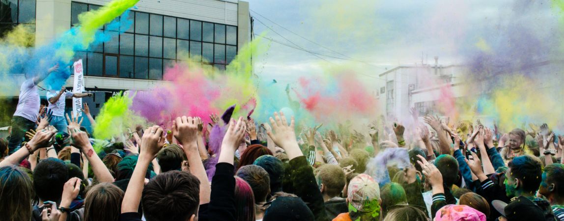 Фотоотчет. Всероссийский фестиваль красок HOLI DANCE. Как это было?