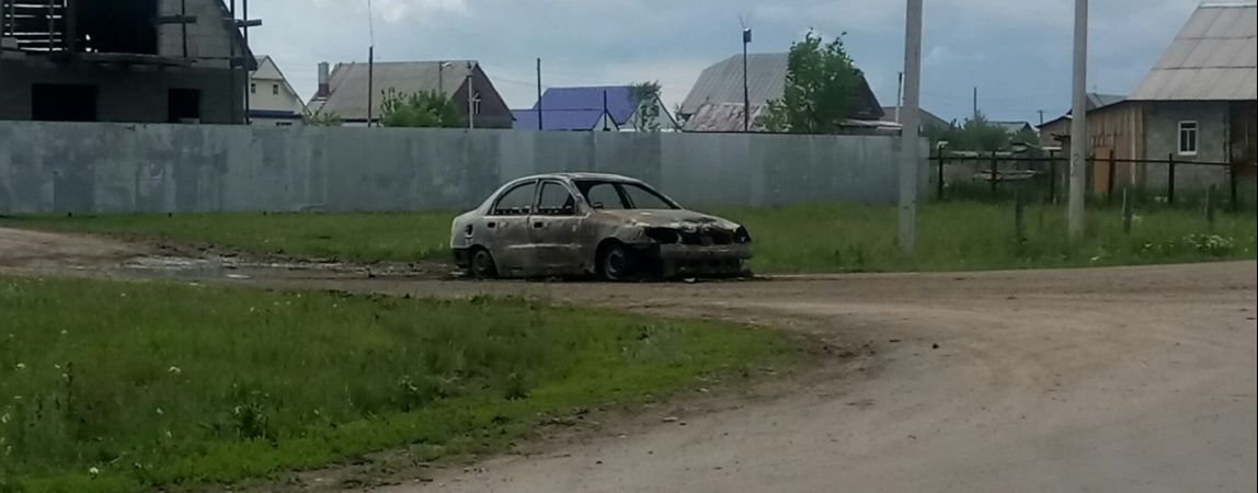 В Магнитогорске снова горят автомобили