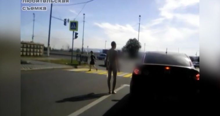 НЕОБЫЧНЫЙ ПЕШЕХОД