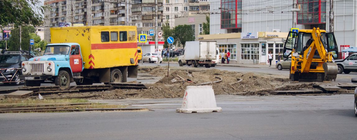Реконструкцию перекрестка Труда - Карла Маркса завершат до конца недели