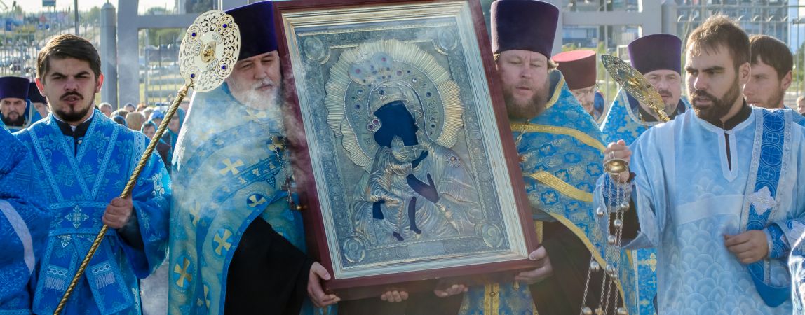 В Магнитогорск доставили Феодоровскую икону Божией Матери