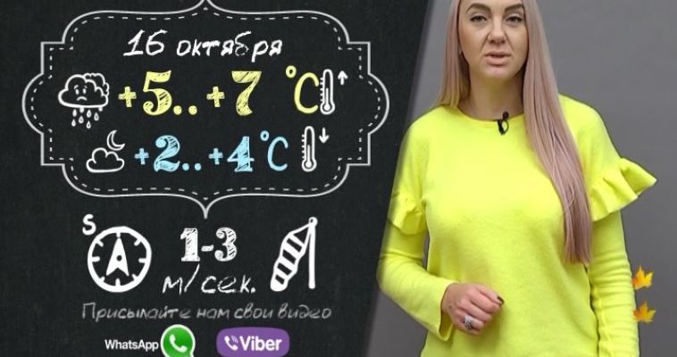 Прогноз погоды (16.10)