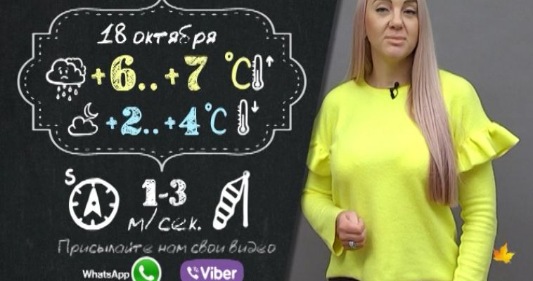 Прогноз погоды (18.10)