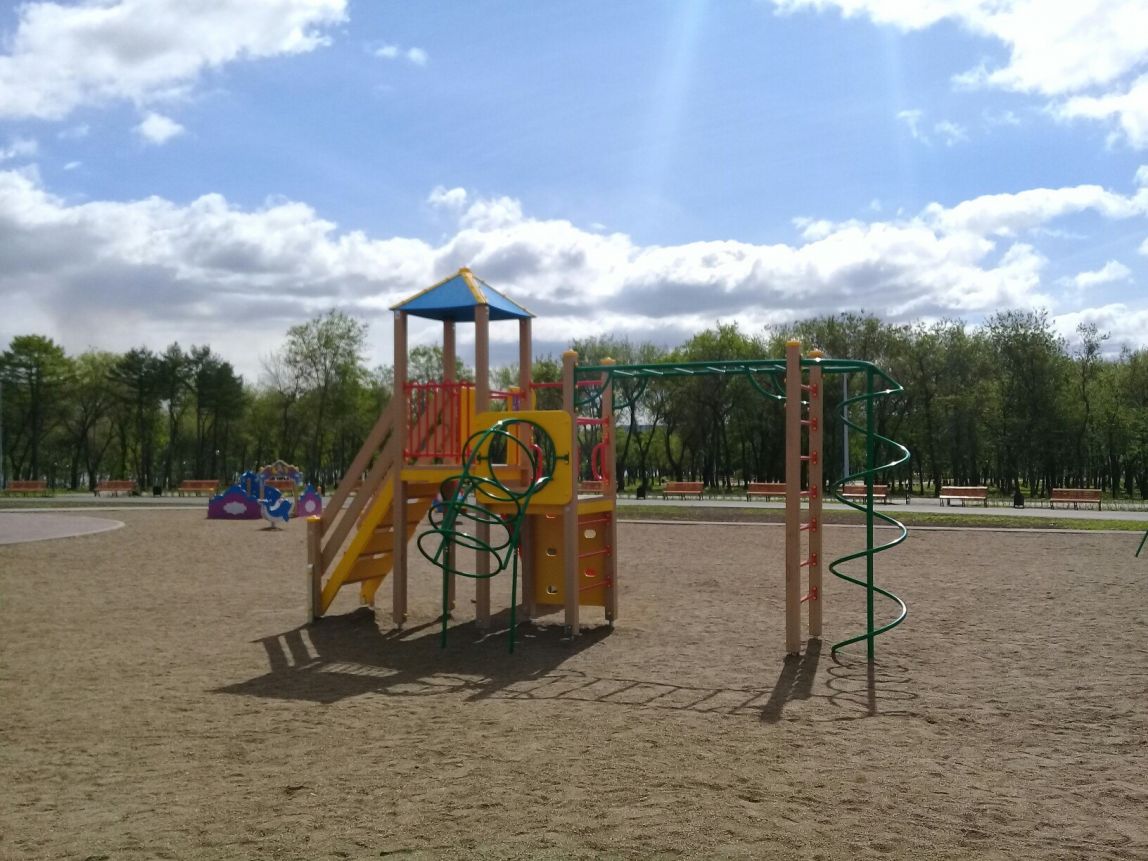 До конца года в парке у Вечного огня построят детский городок