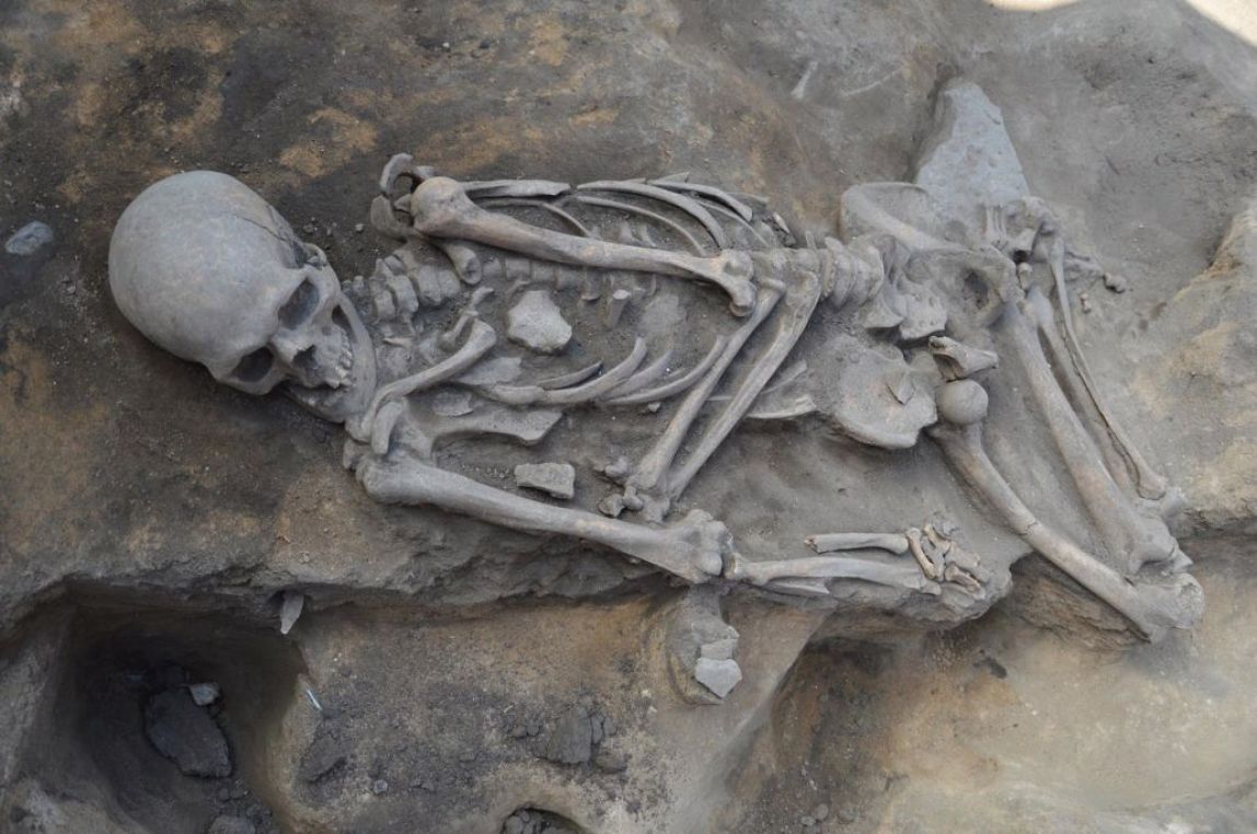 В церковном подполе нашли скелет