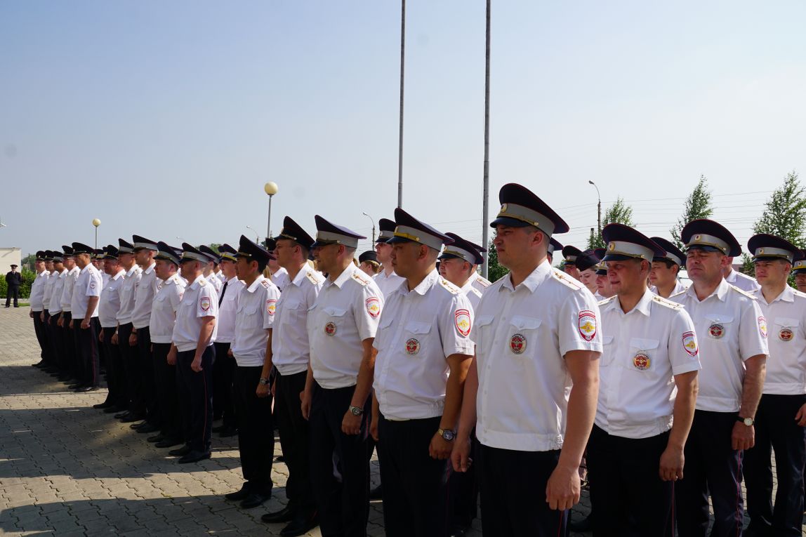 На страже закона и порядка. ГИБДД отмечает памятную дату