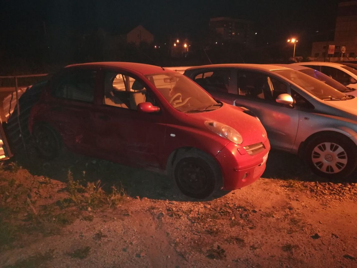 Мужчина протаранил автомобиль бывшей возлюбленной