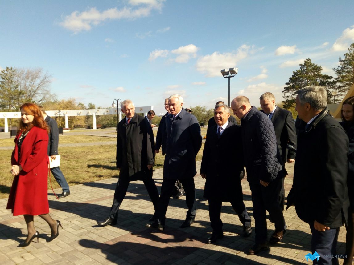 Президент Татарстана прибыл в Магнитогорск с рабочим визитом