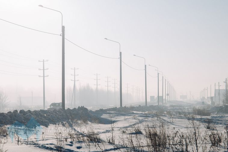 Из-за снегопада в Магнитогорске сложная ситуация на дорогах