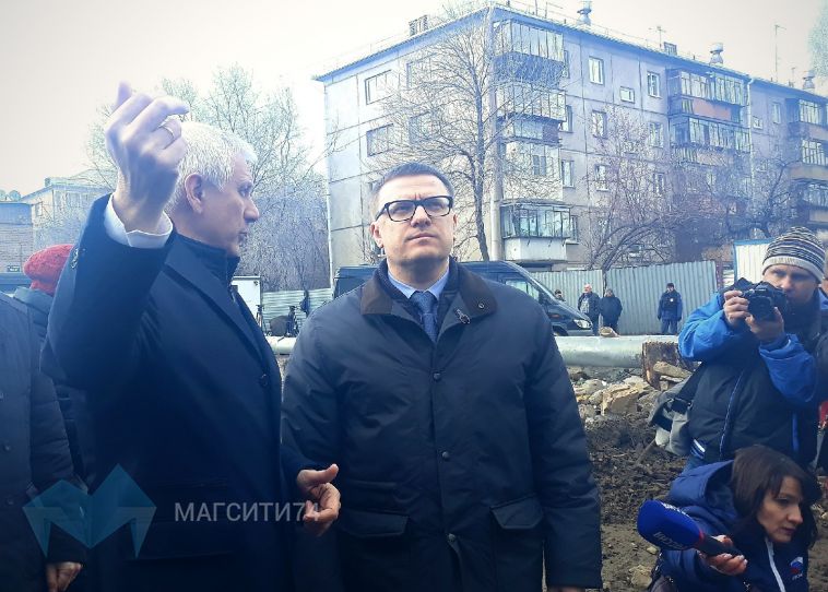 Алексей Текслер приехал к пострадавшей от взрыва многоэтажке