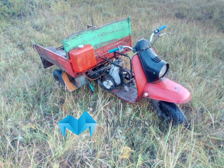 На трассе погиб пассажир мотороллера