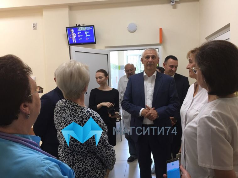 Глава города оценил ремонт в Детской городской больнице