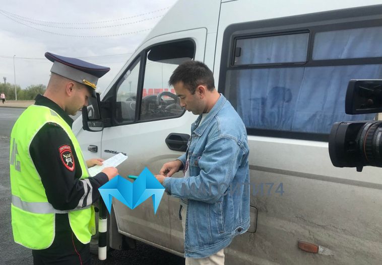 Сотрудники полиции провели очередной рейд маршрутных такси