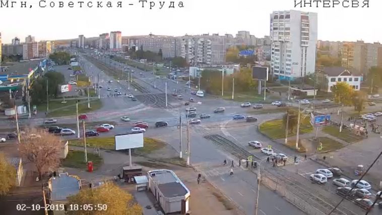 Магнитогорск с высоты птичьего полета