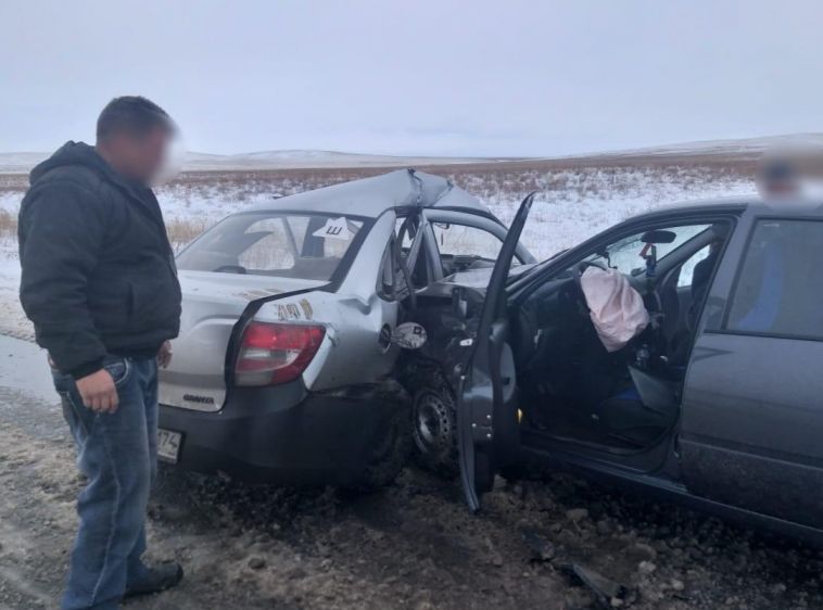 В Агаповском районе из-за снегопада на трассе произошло смертельное ДТП
