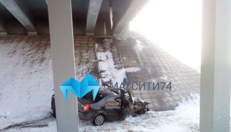 По дороге в Верхнеуральск водитель не справился с управлением
