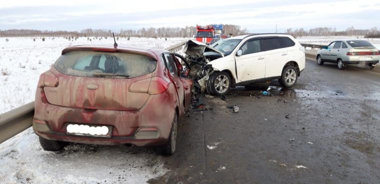 В ДТП на трассе Южноуральск-Магнитогорск погибла женщина