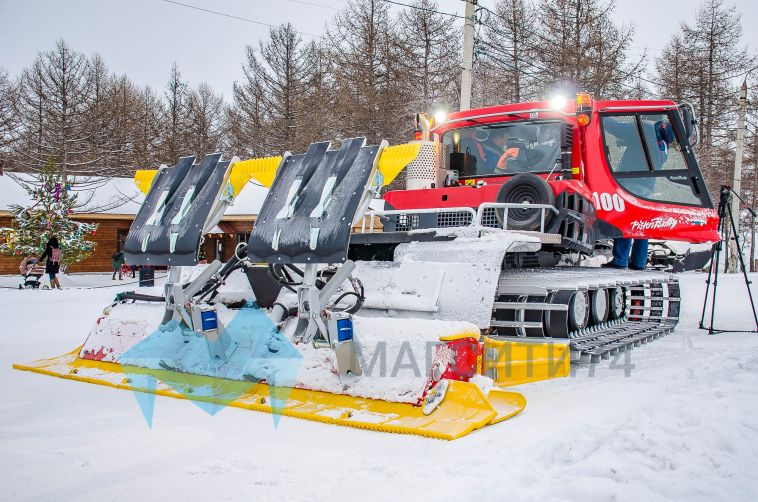В Магнитогорске появилась новая техника для подготовки лыжных трасс