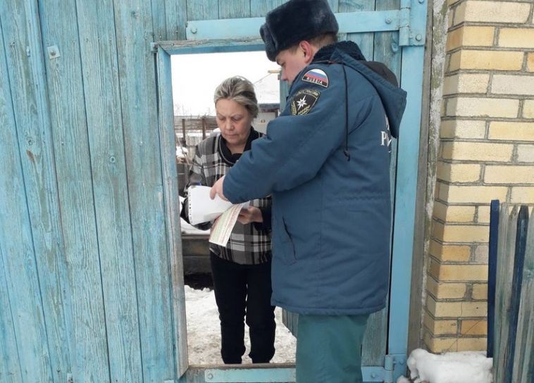 В Кизильском районе в пожаре пострадал мужчина