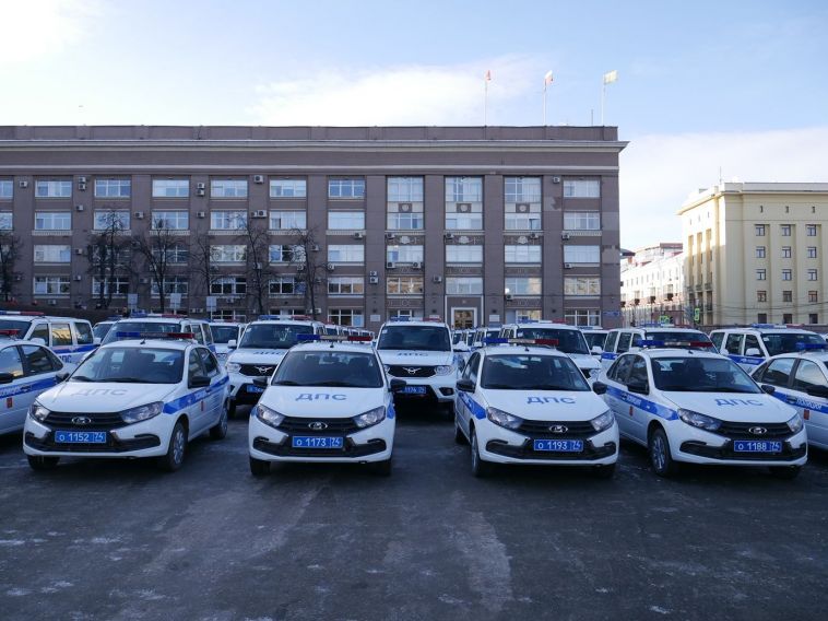ГИБДД Челябинской области пополнилось новыми патрульными автомобилями