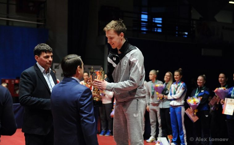 Студент МГТУ стал призёром чемпионата России по настольному теннису