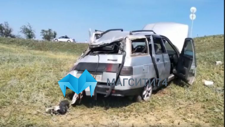 Водитель на «ВАЗ-2111» совершил смертельный переворот в Абзелиловском районе