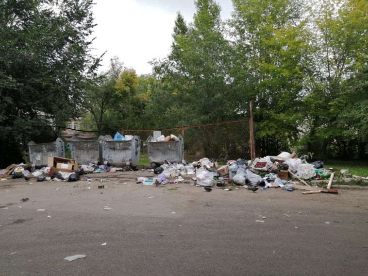 «Бардак с мусорками»: жители города жалуются на перебои в вывозе отходов